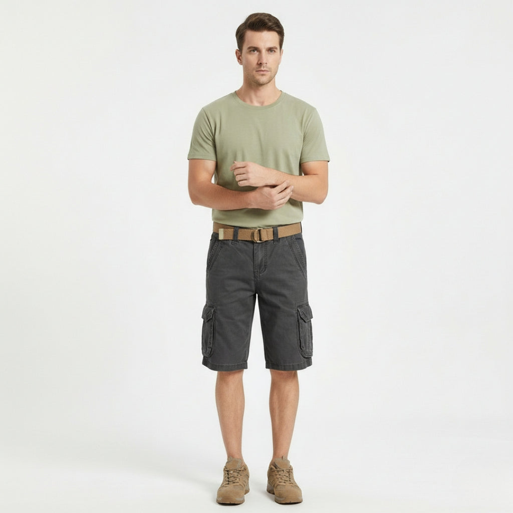 AXEL Military Straight Cargo Shorts