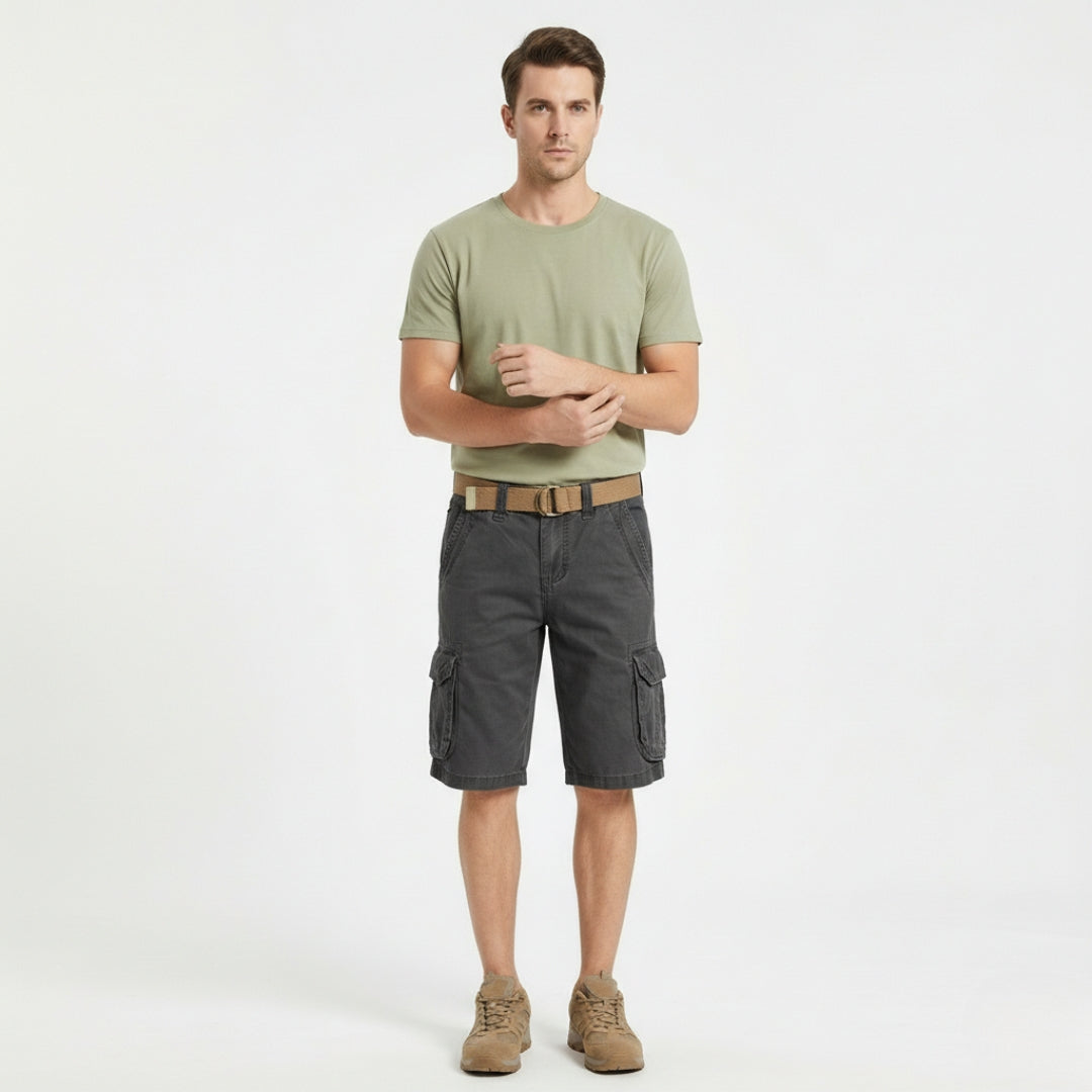 AXEL Military Straight Cargo Shorts