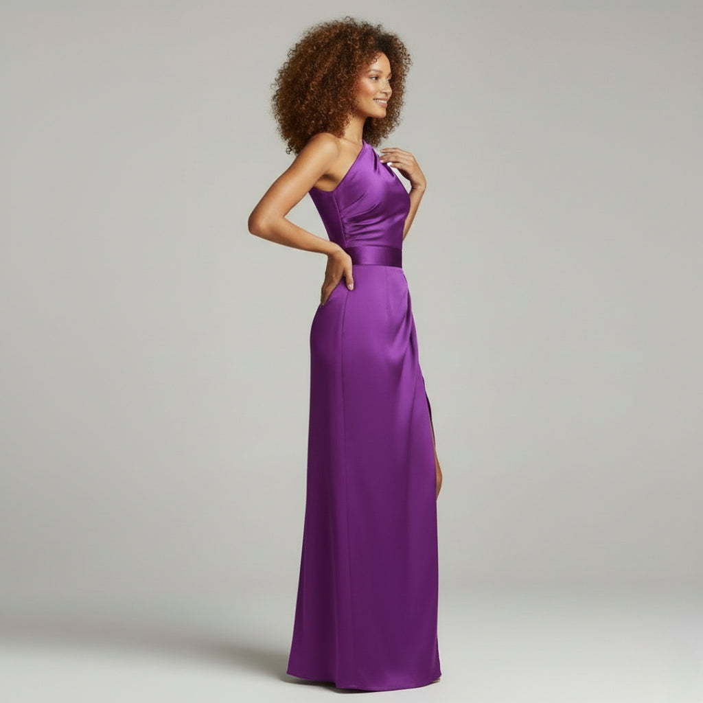 LOUISE One Shoulder Maxi Dress