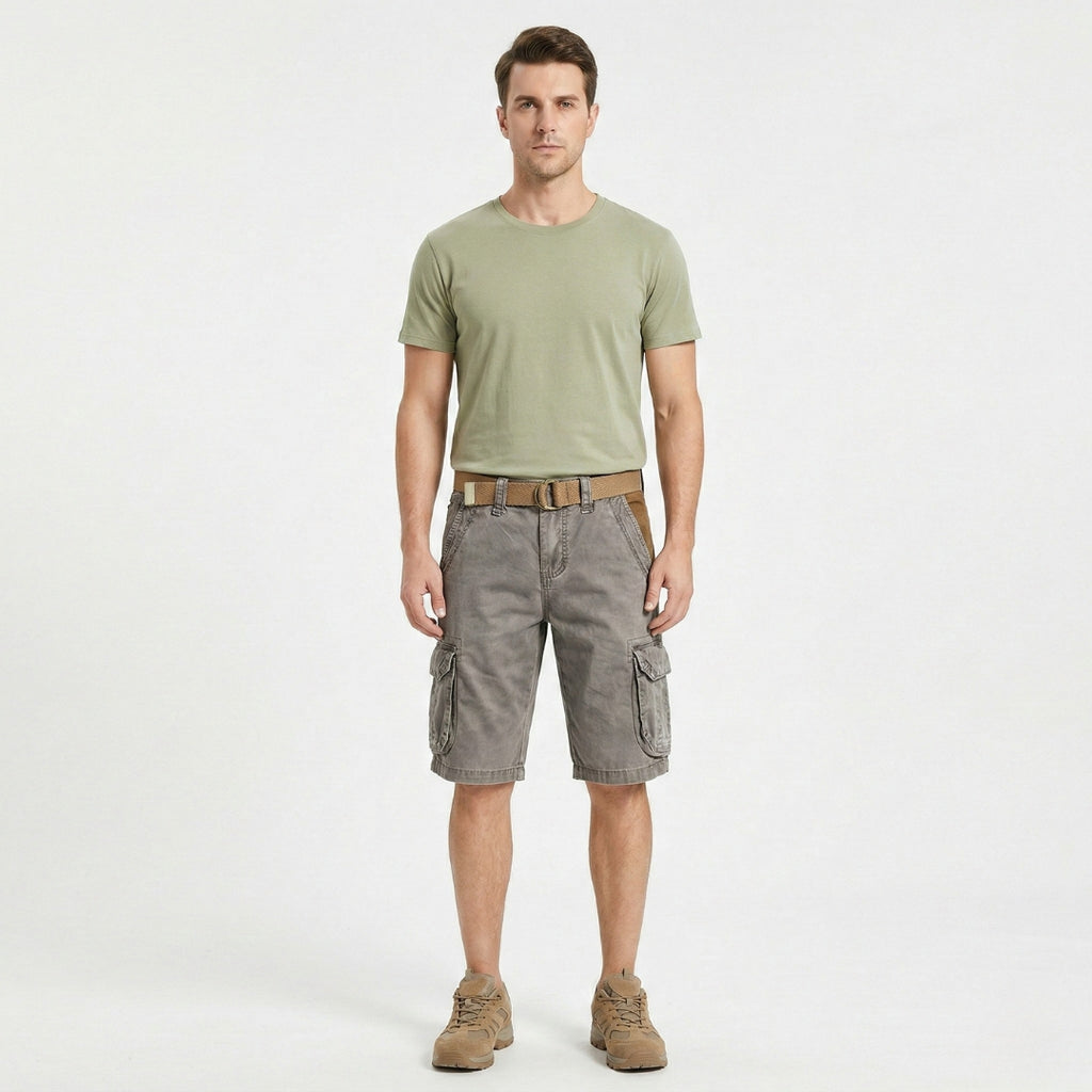 AXEL Military Straight Cargo Shorts