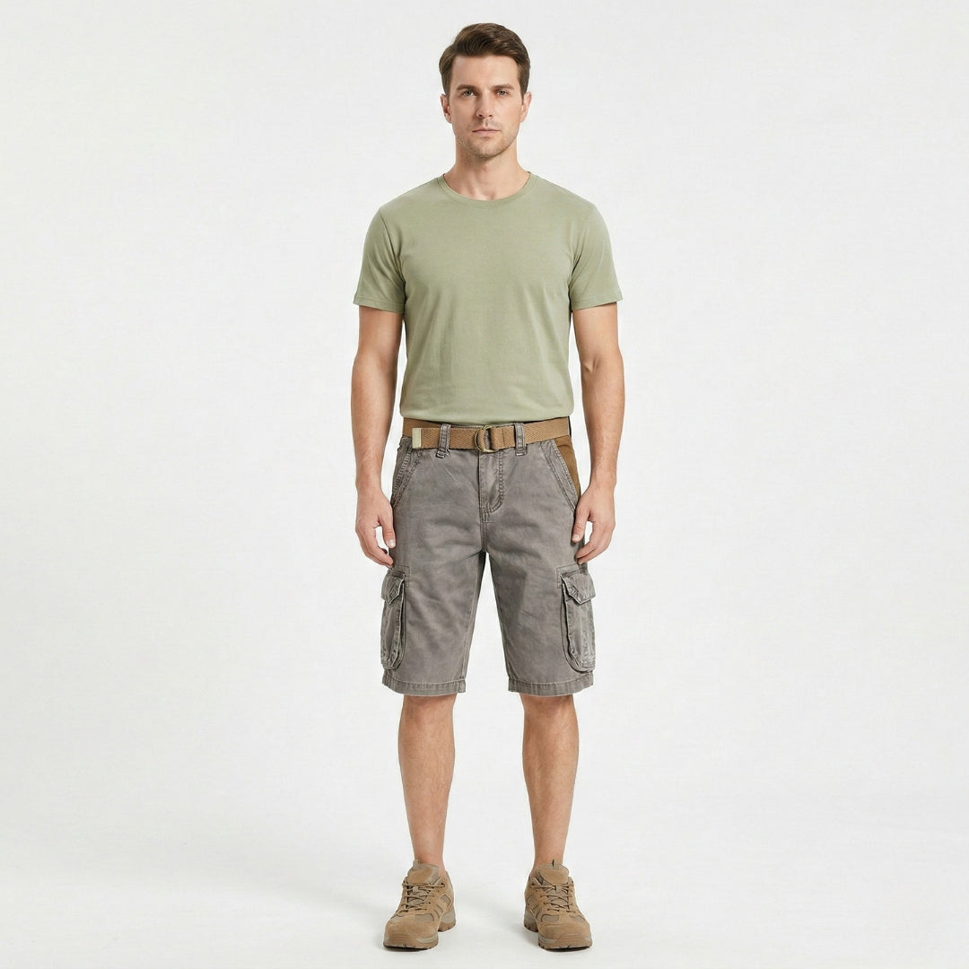 AXEL Military Straight Cargo Shorts