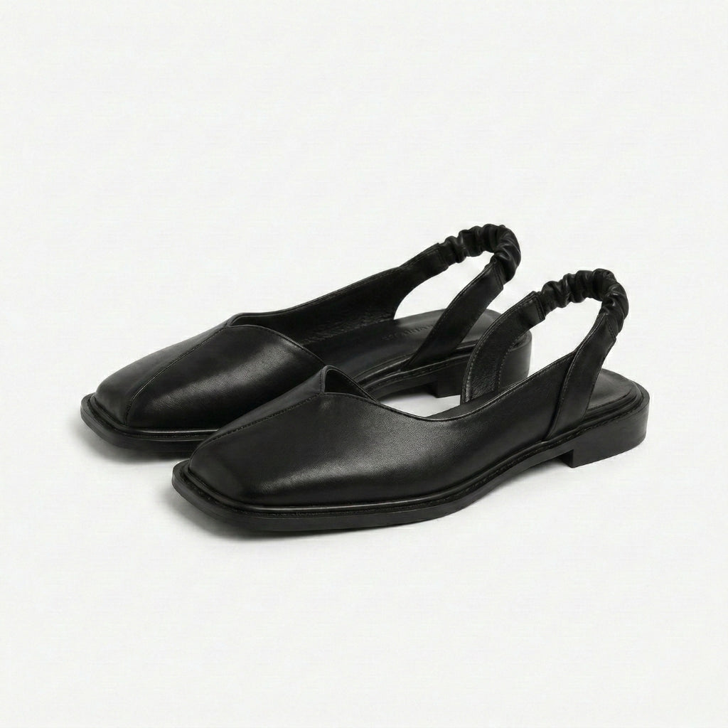 LEA Square Toe Flats