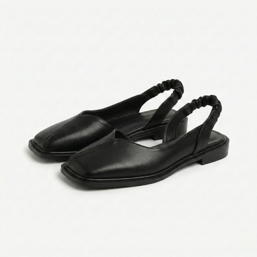 LEA Square Toe Flats