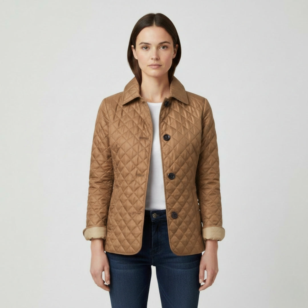 CHLOE Single-Breasted Turn-Down Collar Jacket