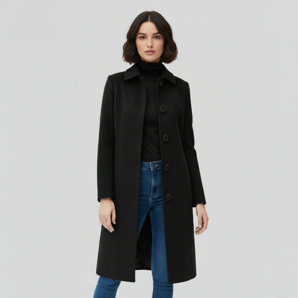 CHLOE Long Single-Breasted Coat