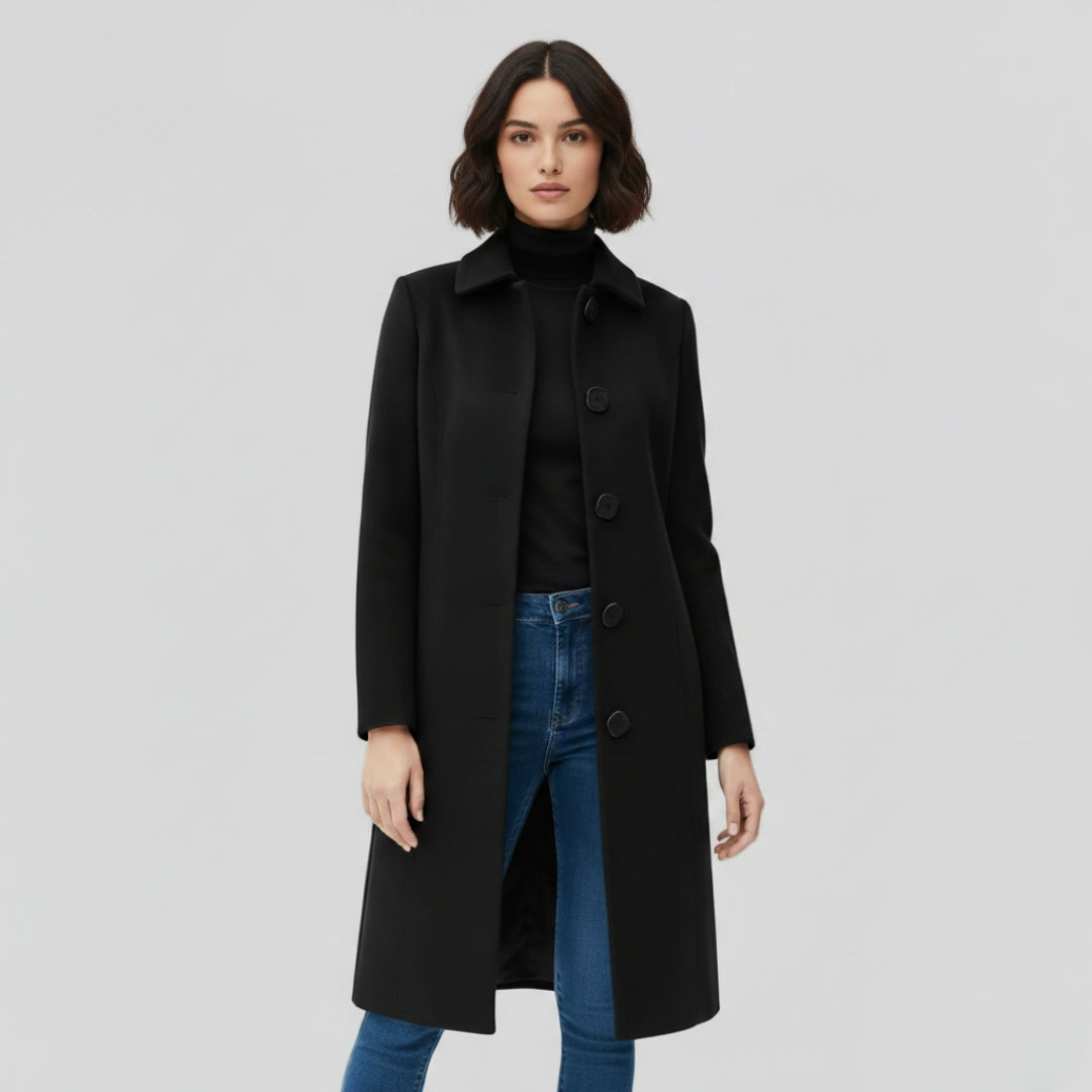 CHLOE Long Single-Breasted Coat