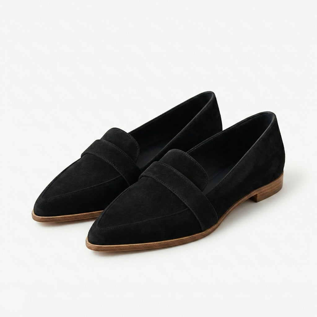 SELENA Pointed Toe Loafers