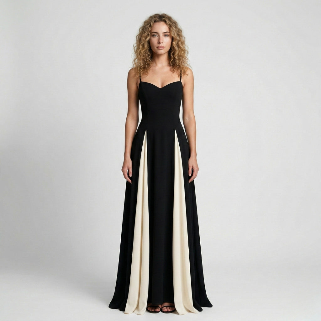 CHARLOTTE Elegant Patchwork Maxi