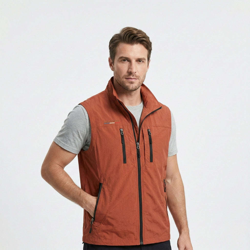 DANIEL Multi-Pocket Mesh Vest