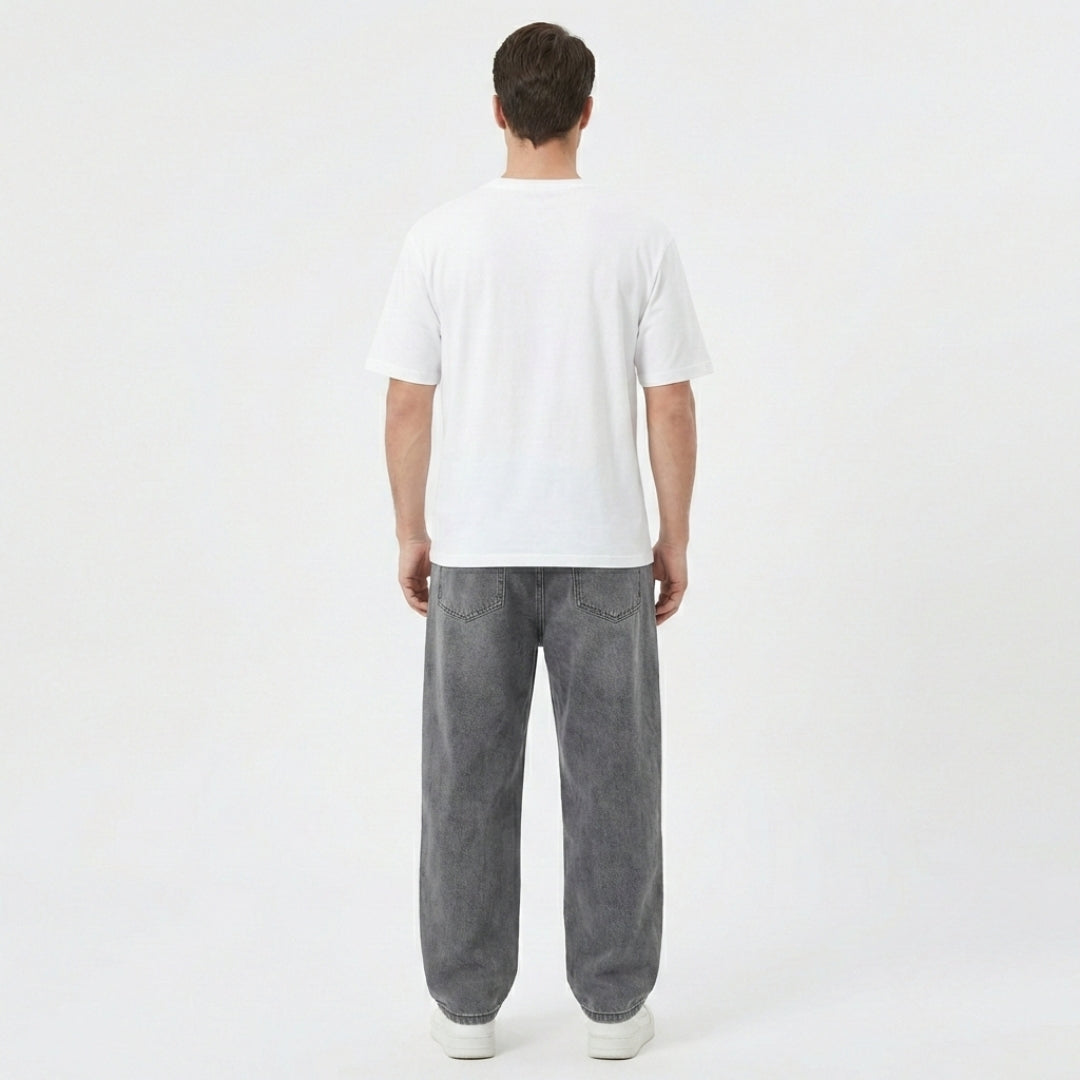 ETHAN Wide Leg Loose Jeans