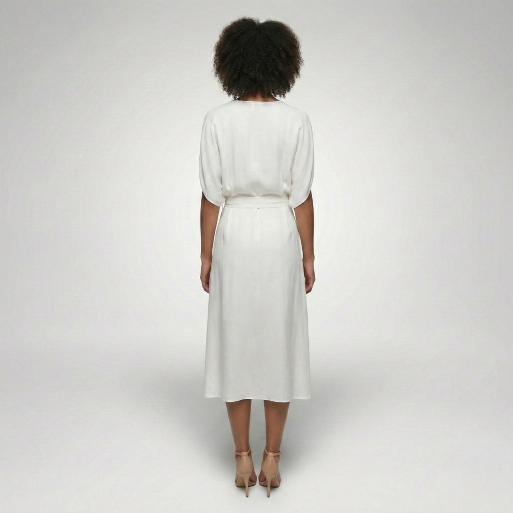 ISABELLA V-Neck A-Line Dress