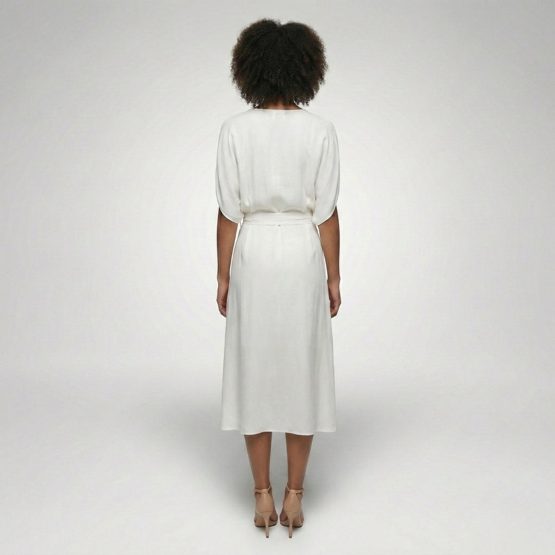 ISABELLA V-Neck A-Line Dress