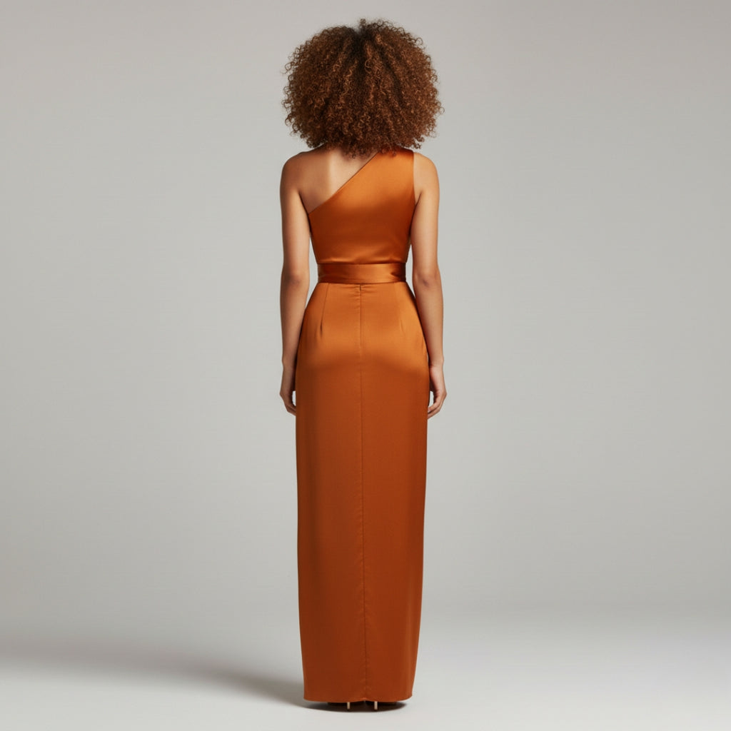 LOUISE One Shoulder Maxi Dress