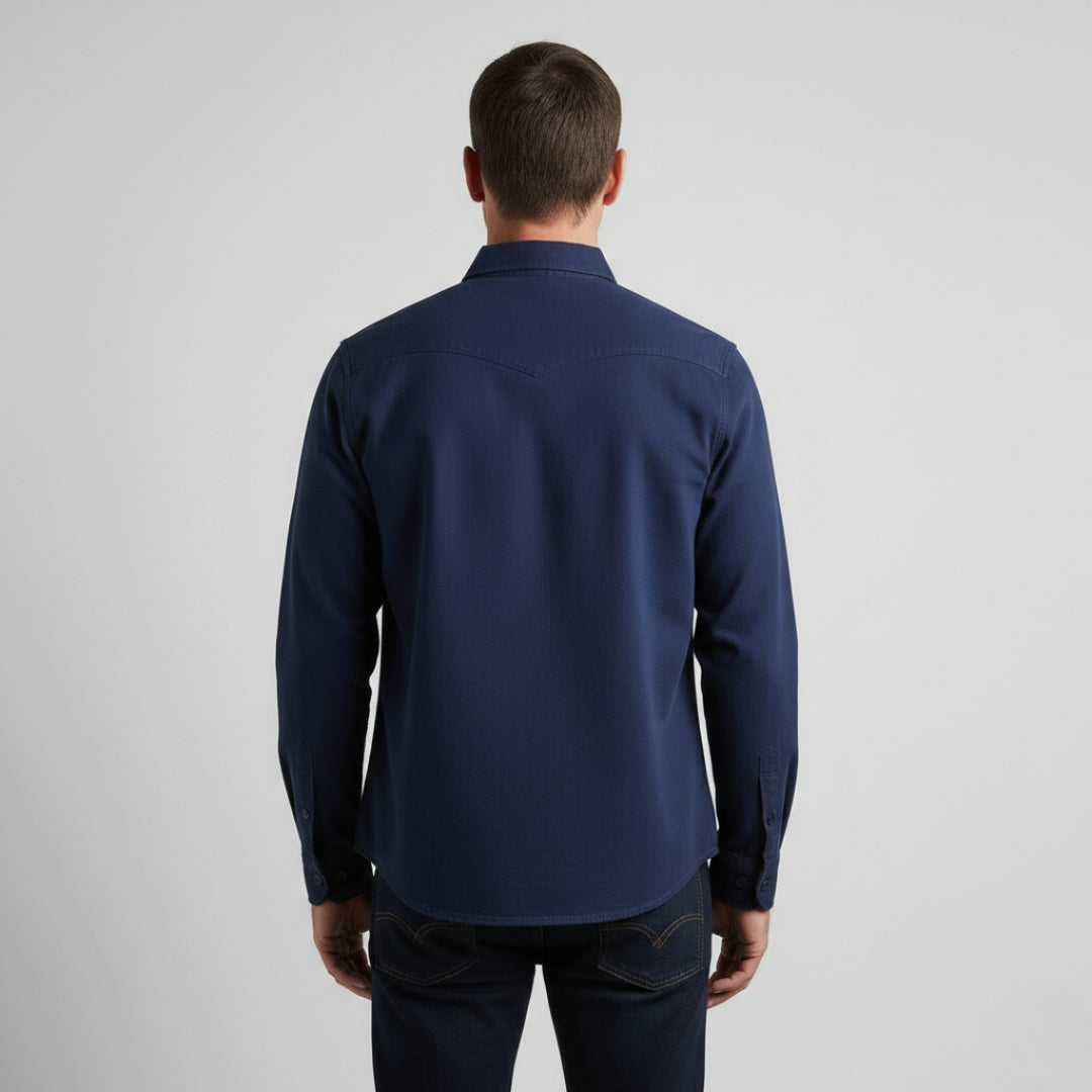 BRYAN Casual Cotton Zip-Up