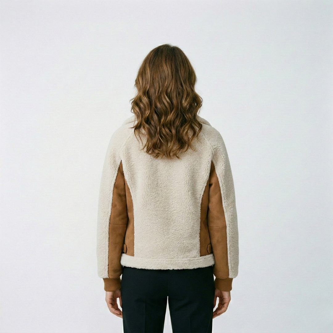 AMANDA Thick Sherpa Jacket