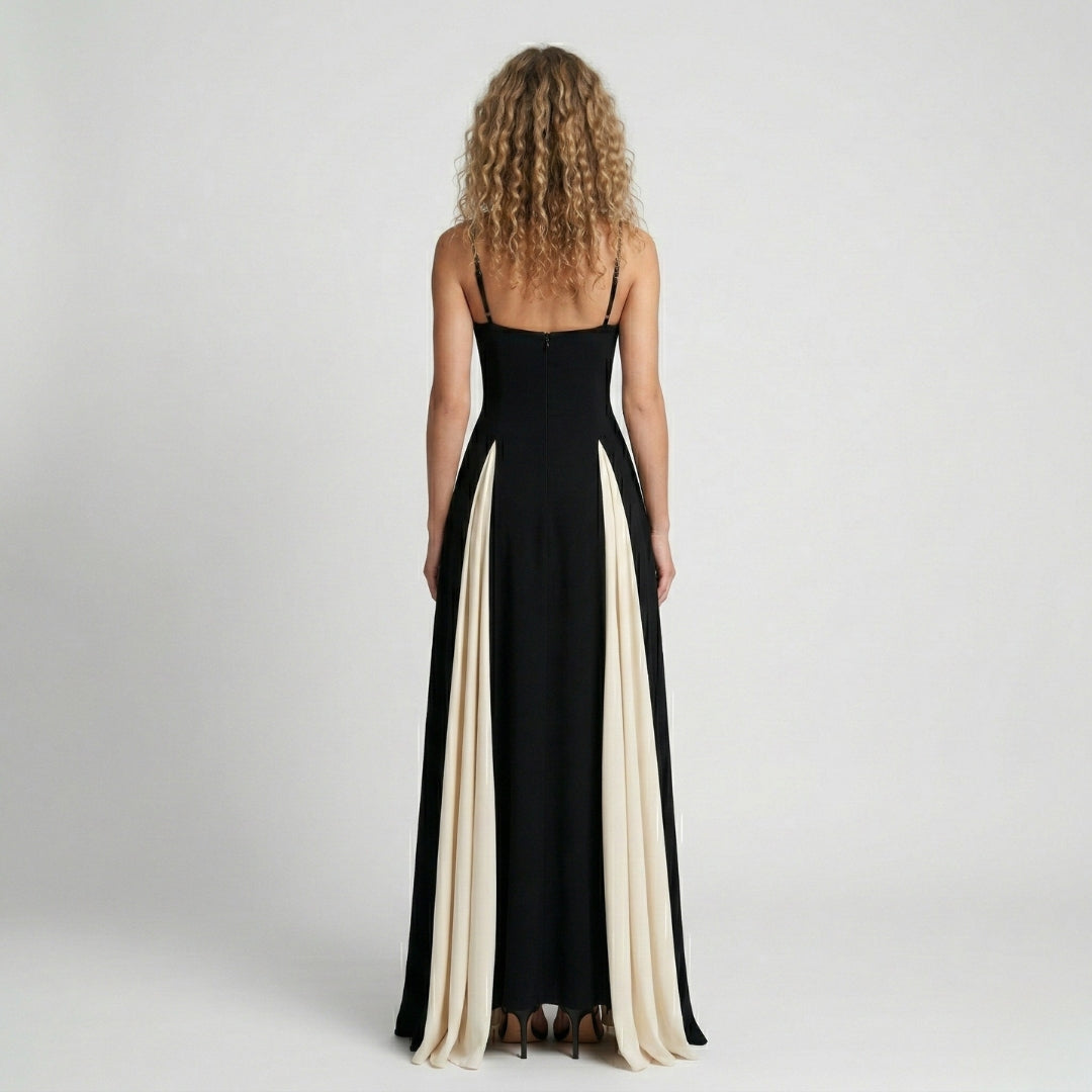 CHARLOTTE Elegant Patchwork Maxi