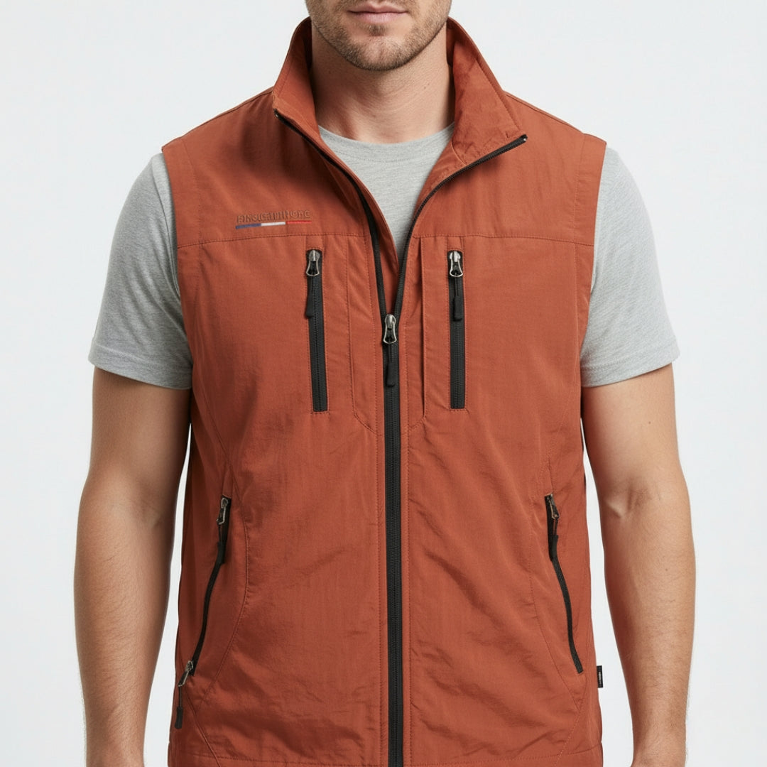 DANIEL Multi-Pocket Mesh Vest