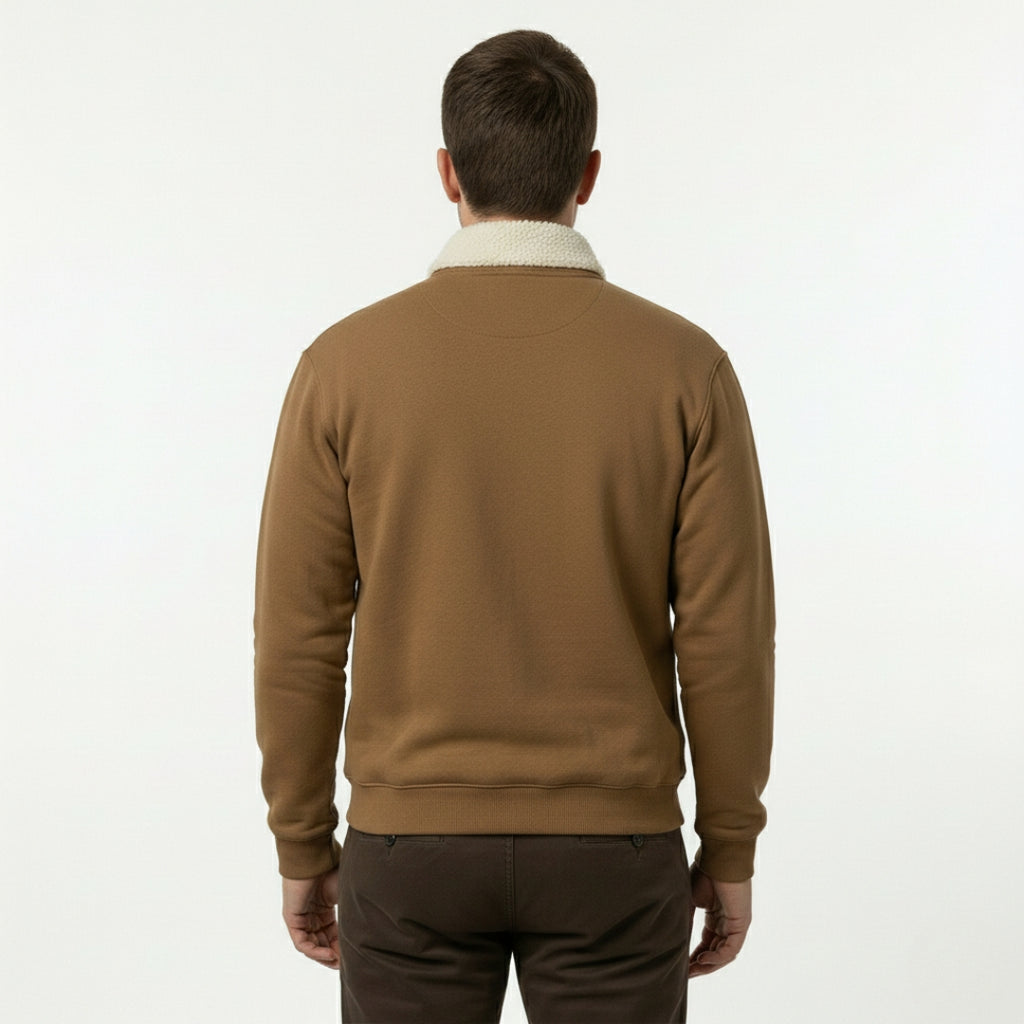 BRUCE Quarter-Zip Fleece Pullover