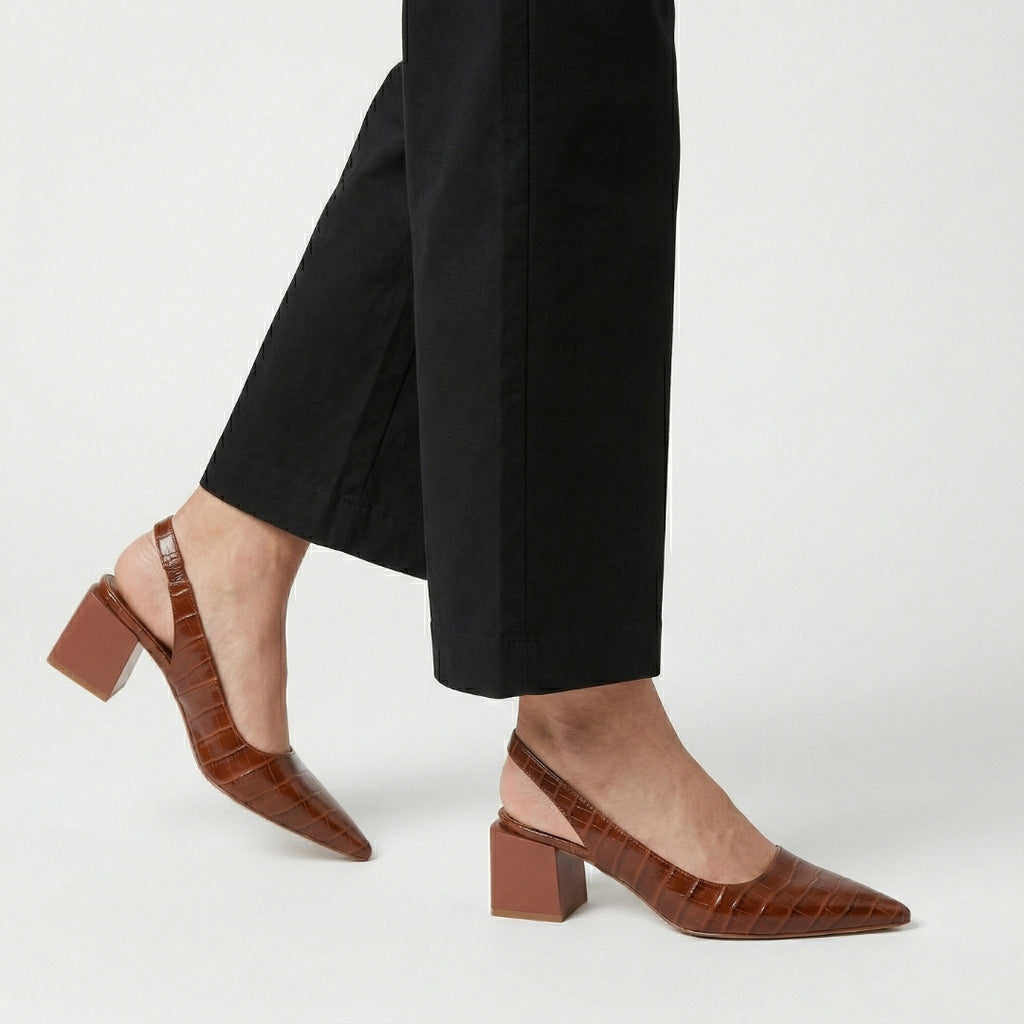 PERNILLE Pointed Slingback Heels