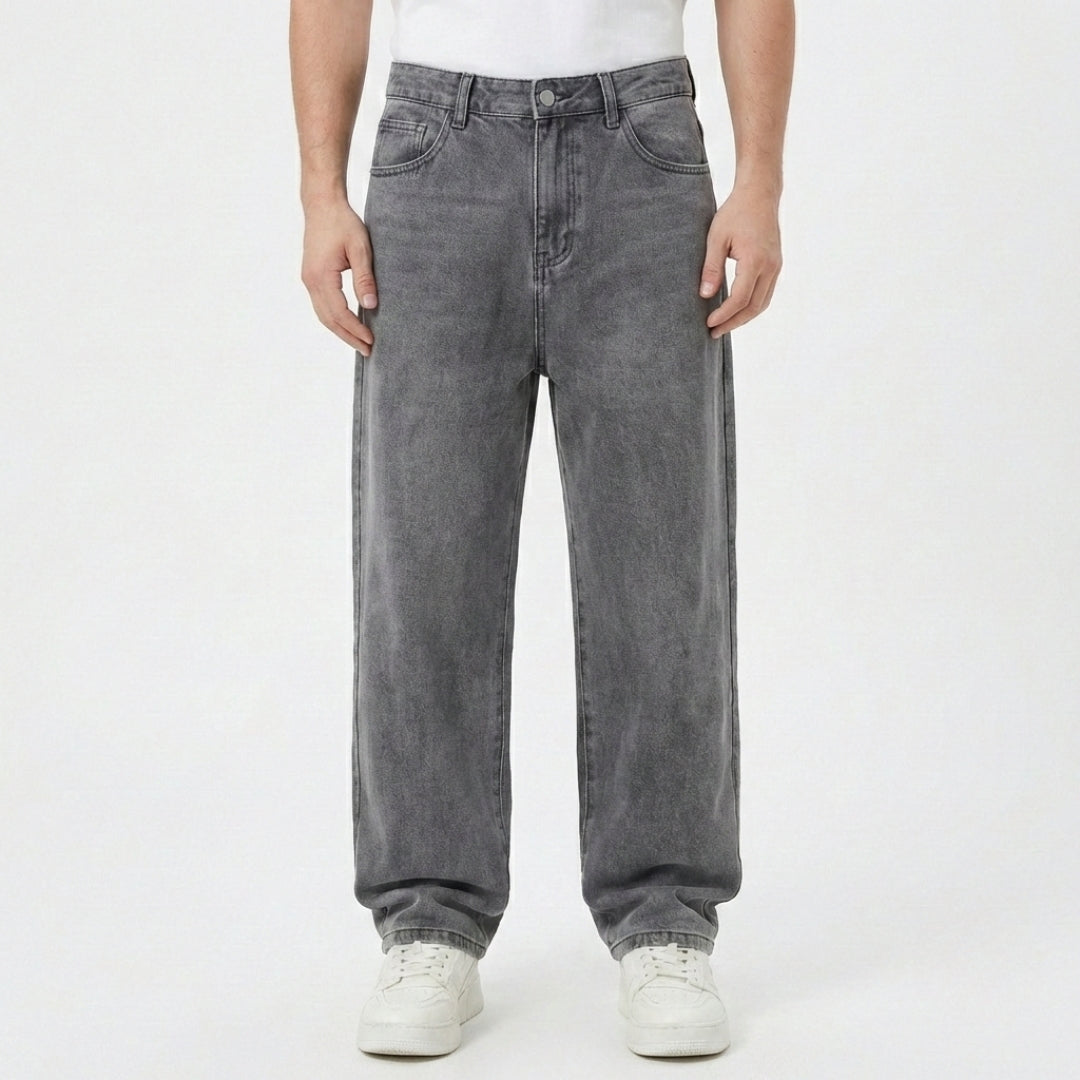 ETHAN Wide Leg Loose Jeans