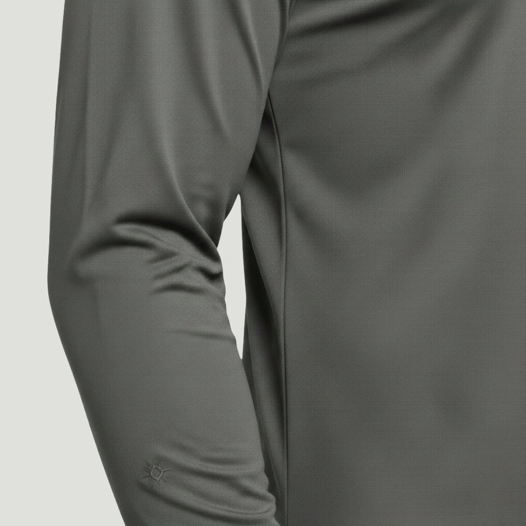 RAYMOND Long Sleeve Color Block Polo Shirt