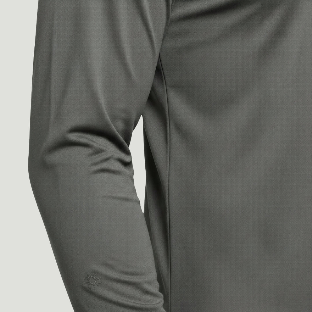 RAYMOND Long Sleeve Color Block Polo Shirt