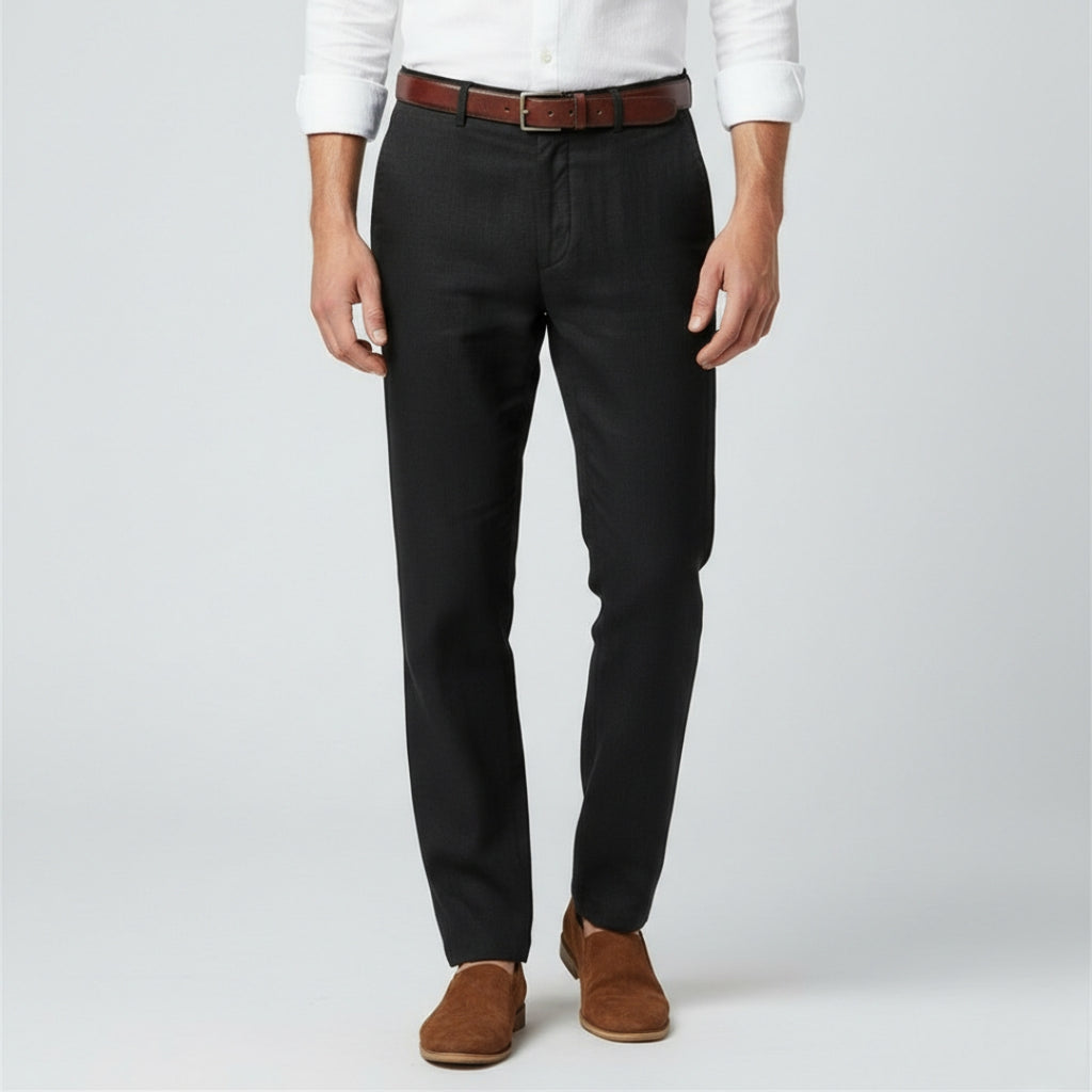 OLIVER Cotton Linen Ankle Pants