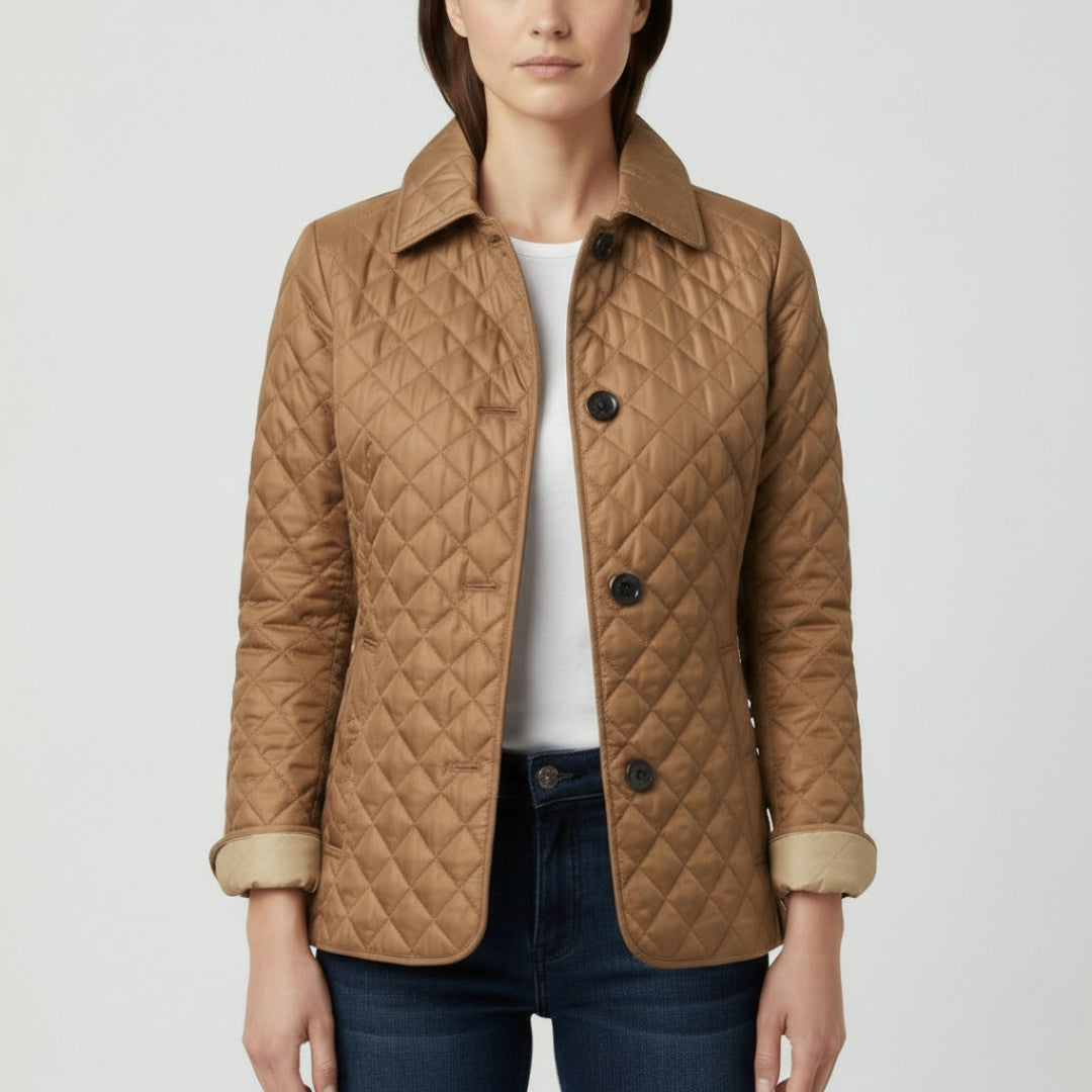 CHLOE Single-Breasted Turn-Down Collar Jacket