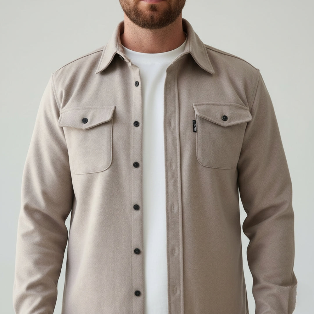 THEO Casual Cotton Blend Shirt