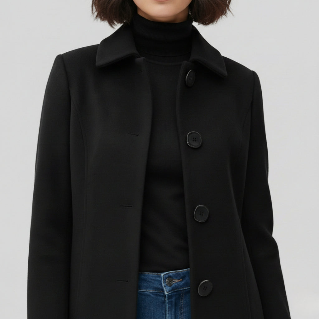CHLOE Long Single-Breasted Coat