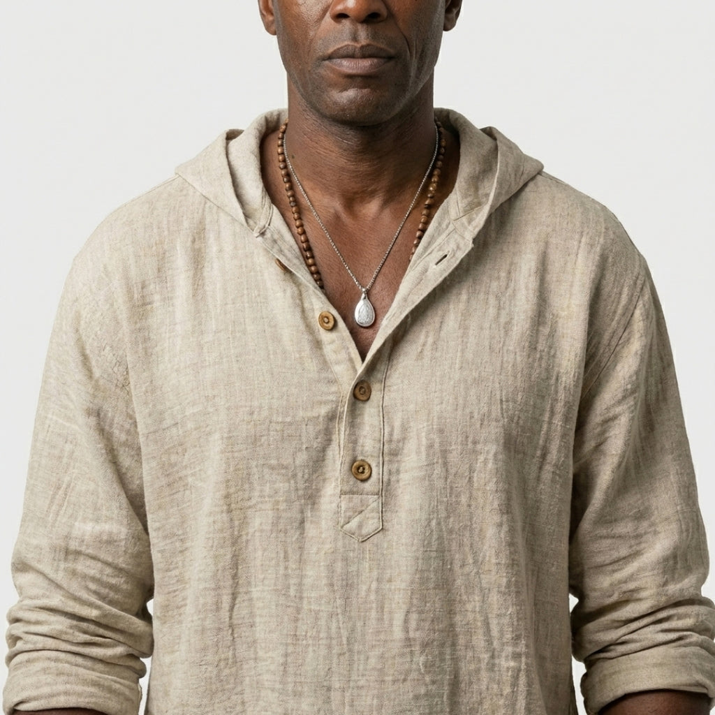 EDWARD Cotton Pullover Shirt