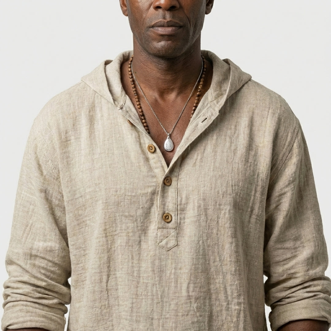 EDWARD Cotton Pullover Shirt