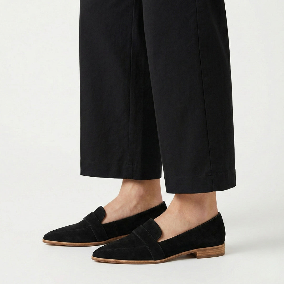 SELENA Pointed Toe Loafers