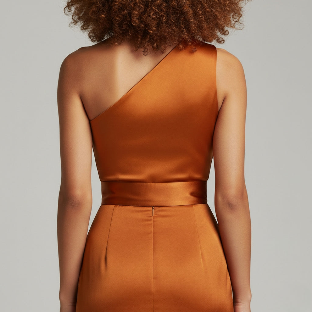 LOUISE One Shoulder Maxi Dress