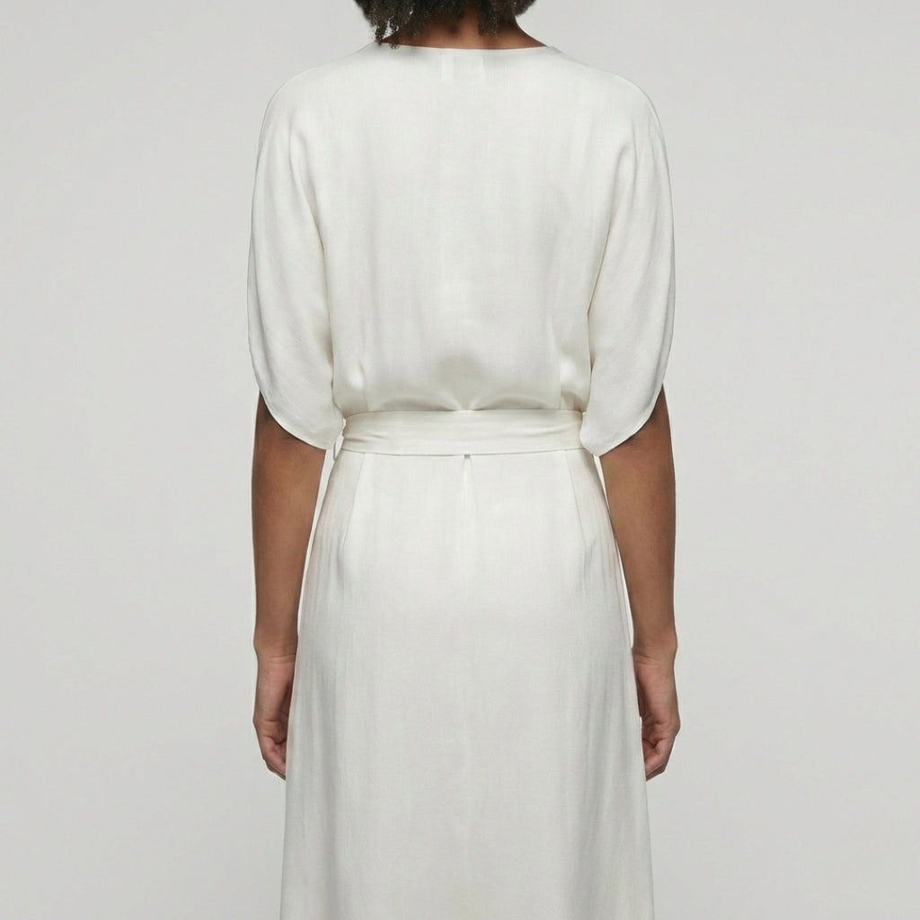 ISABELLA V-Neck A-Line Dress