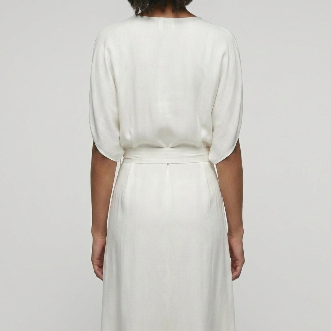 ISABELLA V-Neck A-Line Dress