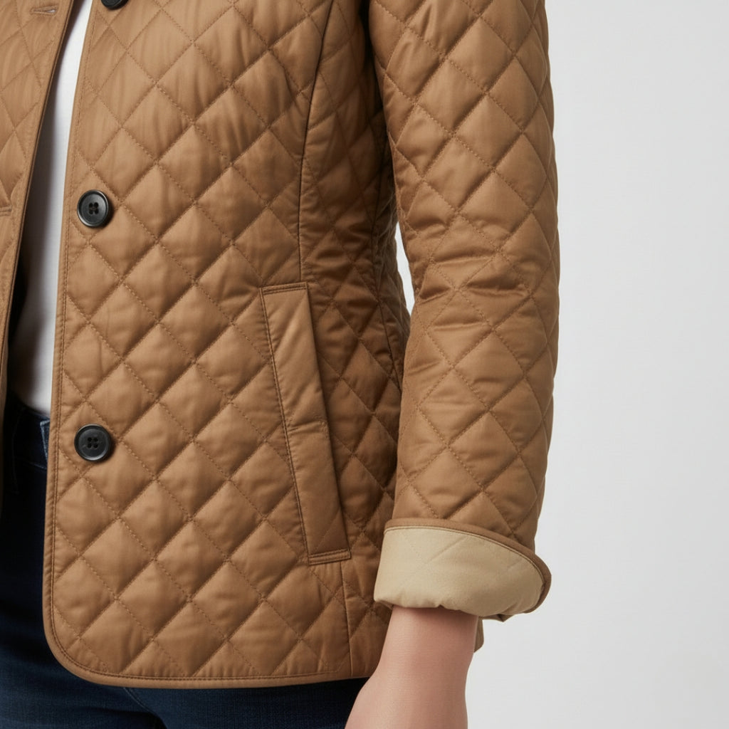 CHLOE Single-Breasted Turn-Down Collar Jacket