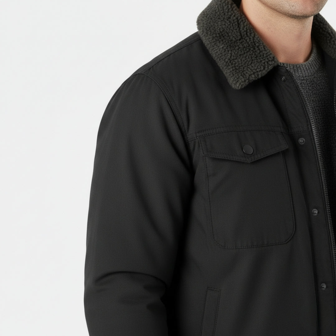 ARTHUR Wool Blend Lined Pocket Jacket