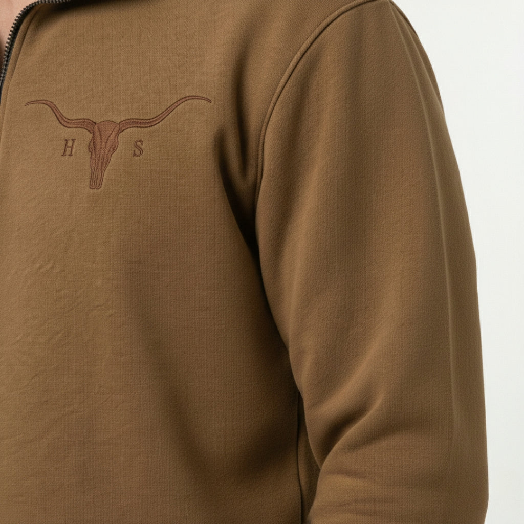 BRUCE Quarter-Zip Fleece Pullover