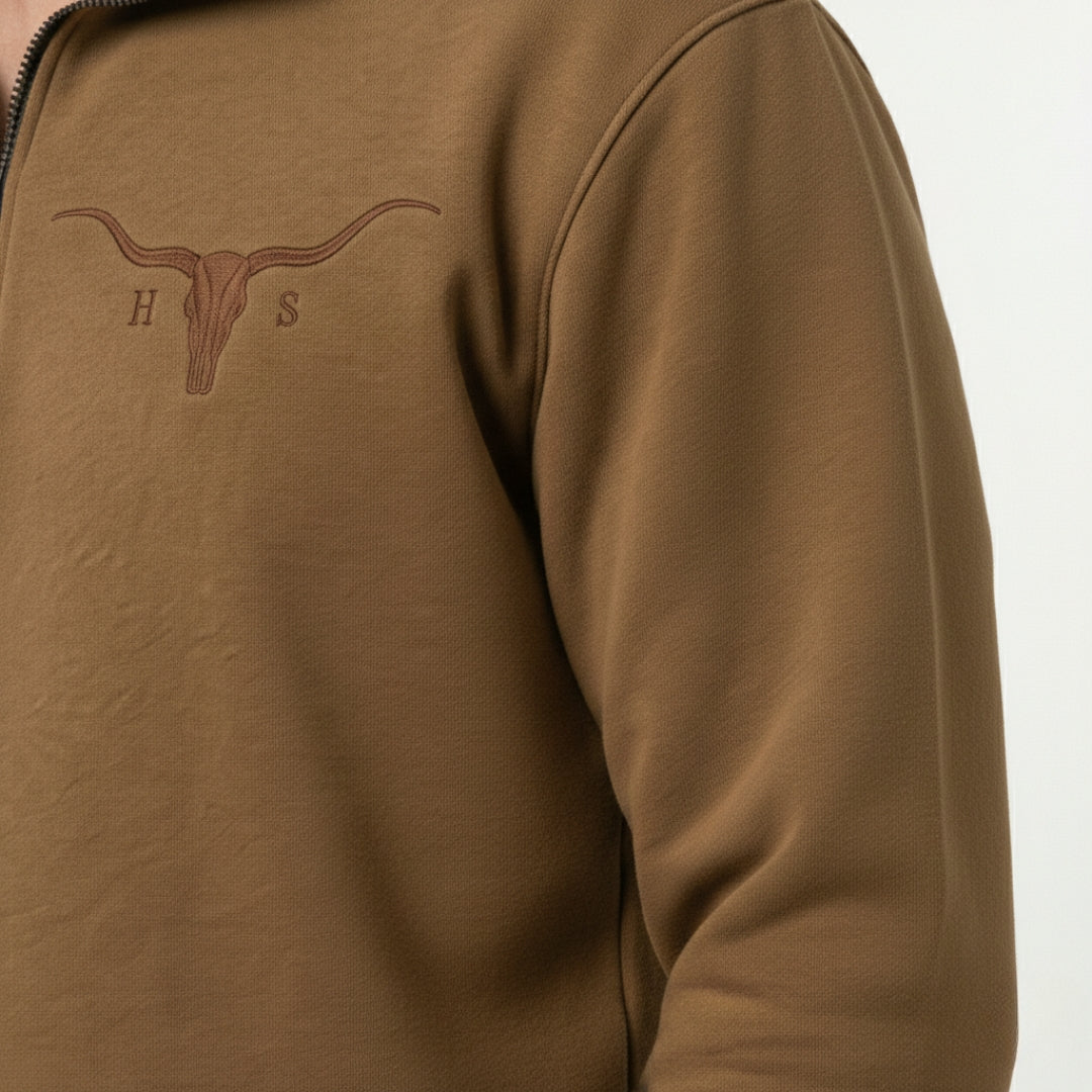 BRUCE Quarter-Zip Fleece Pullover