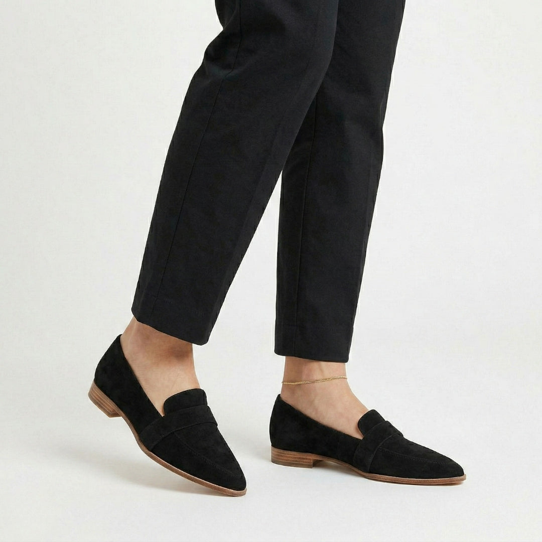 SELENA Pointed Toe Loafers