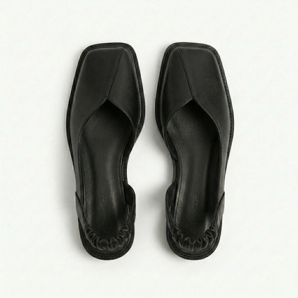 LEA Square Toe Flats