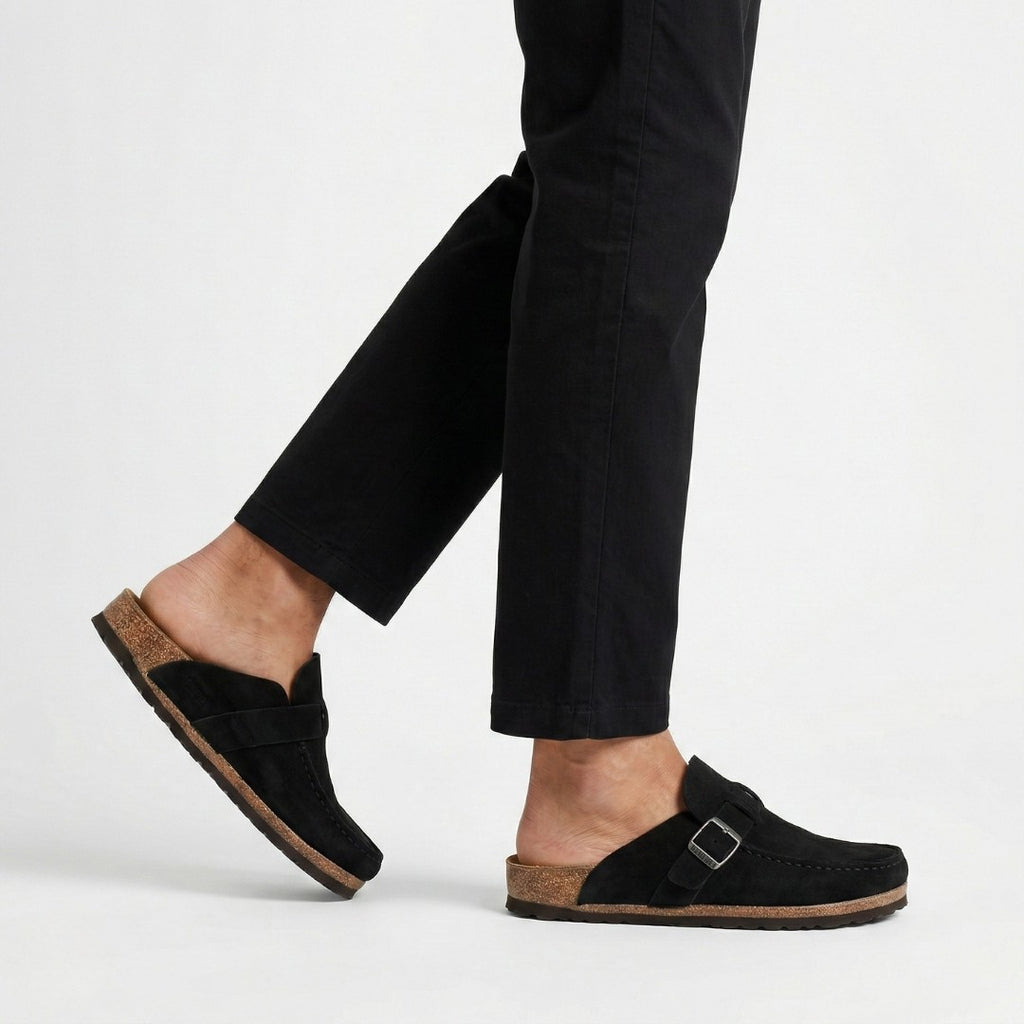 ESTHER Microfiber Leather Mules