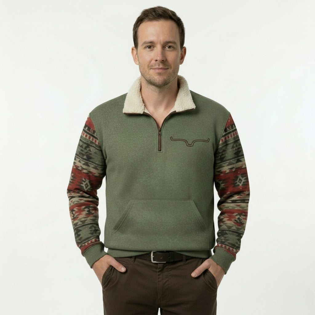 BRUCE Quarter-Zip Fleece Pullover