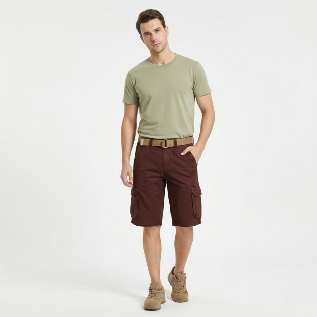 AXEL Military Straight Cargo Shorts