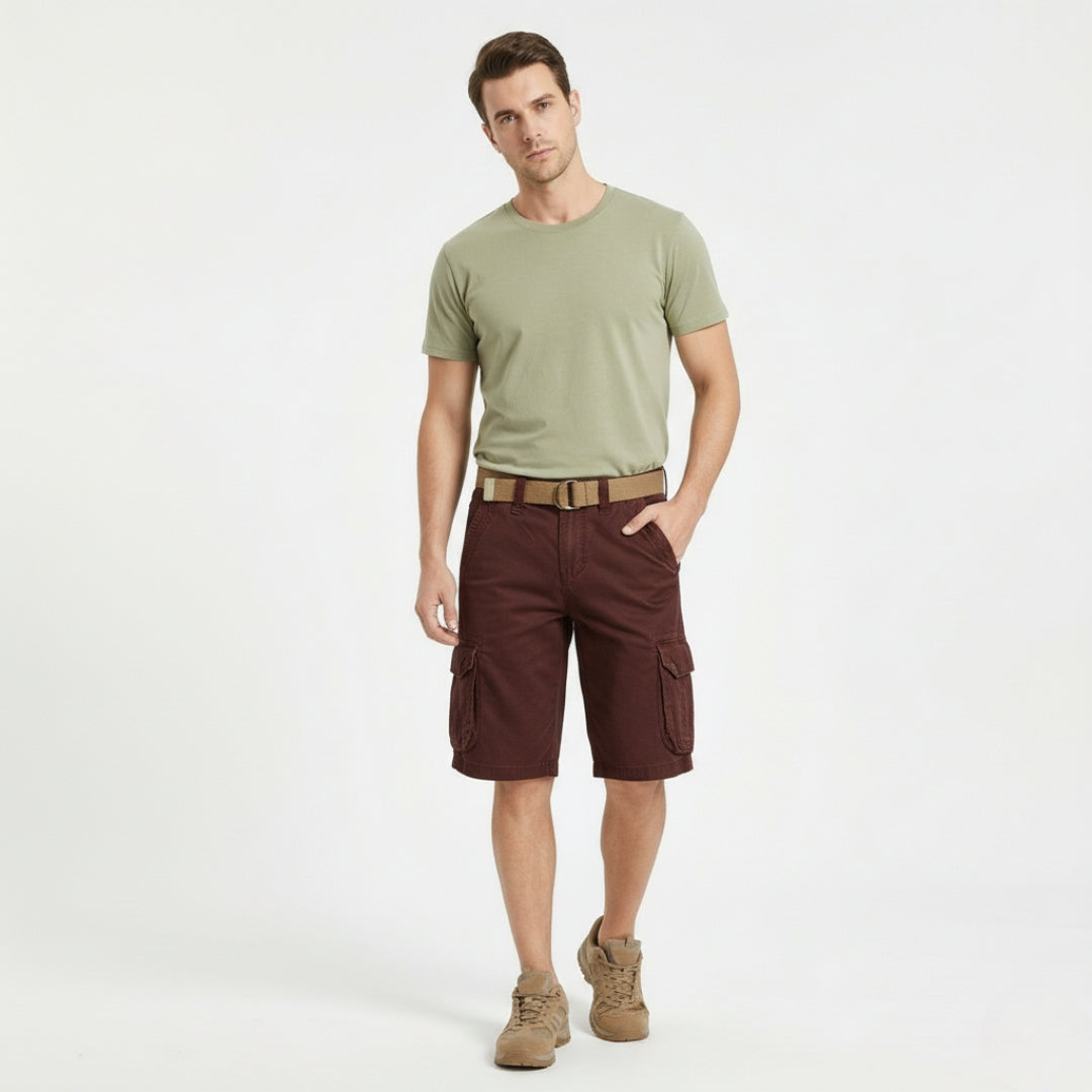 AXEL Military Straight Cargo Shorts