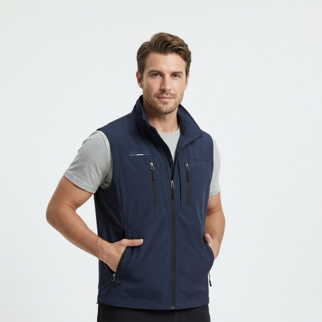 DANIEL Multi-Pocket Mesh Vest
