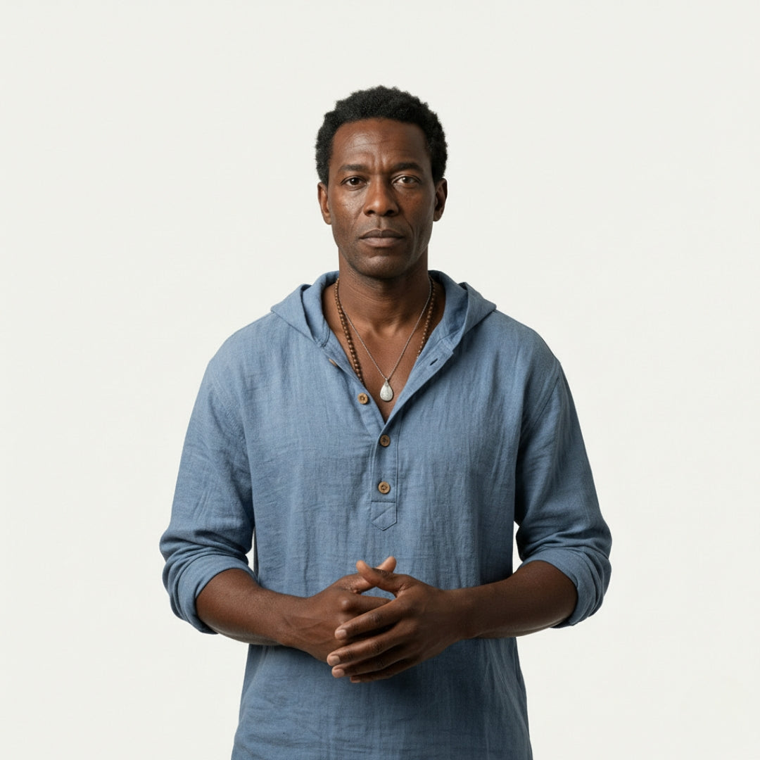 EDWARD Cotton Pullover Shirt