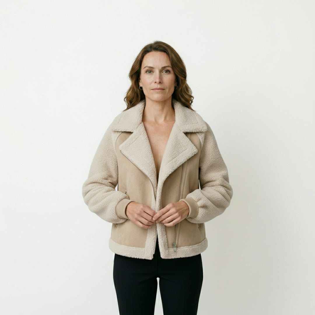 AMANDA Thick Sherpa Jacket