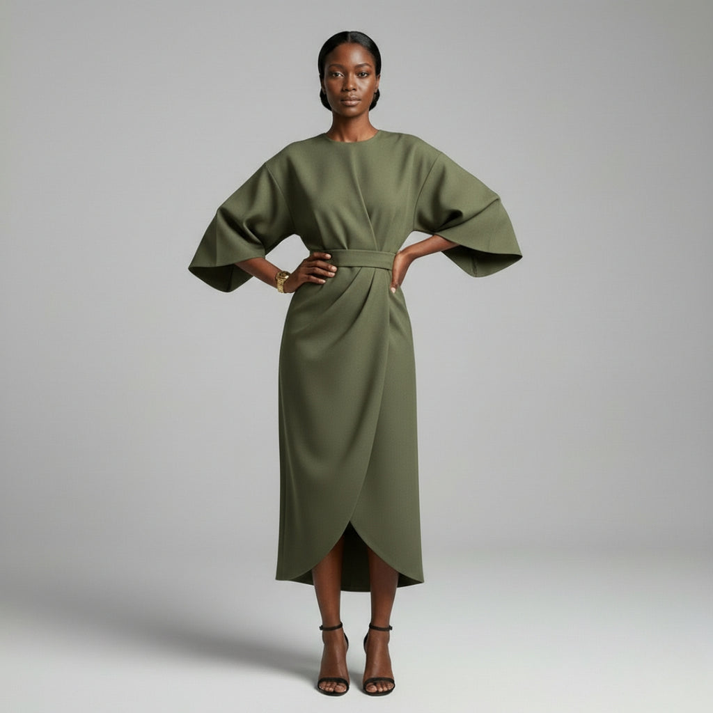 CELESTINE Sleeveless V-Neck Maxi